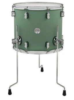 PDP Concept Maple Floor Tom, 16" x 14", Satin Seafoam Finish Ply