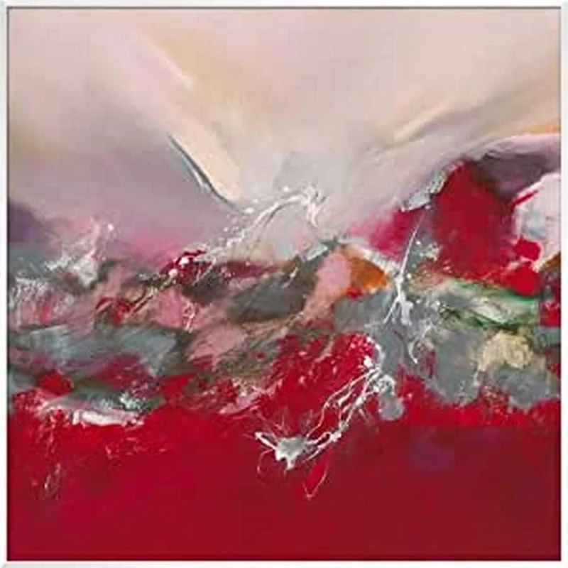 International Graphics - Framed art print - Véronique, Ball - ''Alchimie''- 71 x 71 cm - Frame Color: White - Series ATHOS