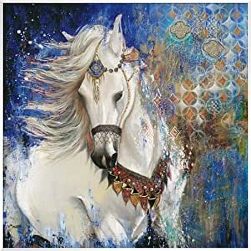 International Graphics - Framed art print - Valérie, Maugeri - ''Jardin Sauvage''- 71 x 71 cm - Frame Color: White - Series ATHOS
