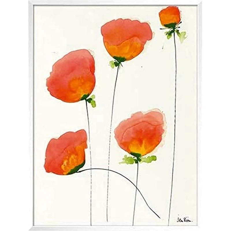 International Graphics - Framed art print - Jean, Picton - ''Untitled VI''- 31 x 41 cm - Frame Color: White - Series ATHOS - Image 1