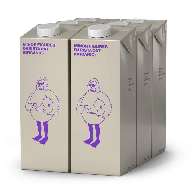 MINOR FIGURES BARISTA OAT ORGANIC (1 litre, pack of 6)