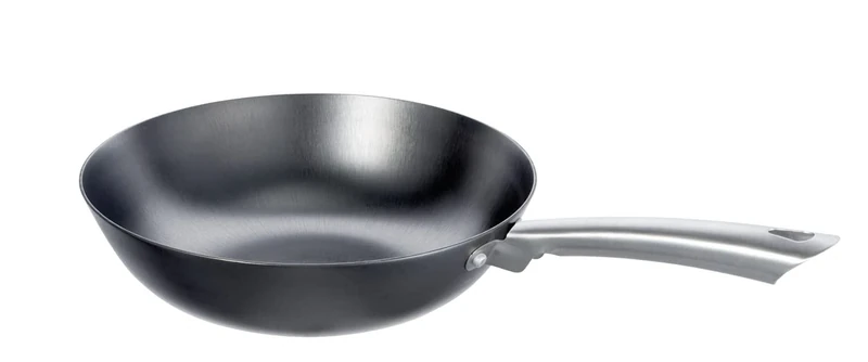 Schulte-Ufer Iron-Star 1460-28 i Wok Pan Uncoated 28 cm Approx. 3.30 L