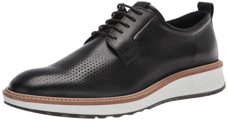 ECCO St 1 Hybrid 836804 Men Oxford - Black Perforated 10.5/11 UK