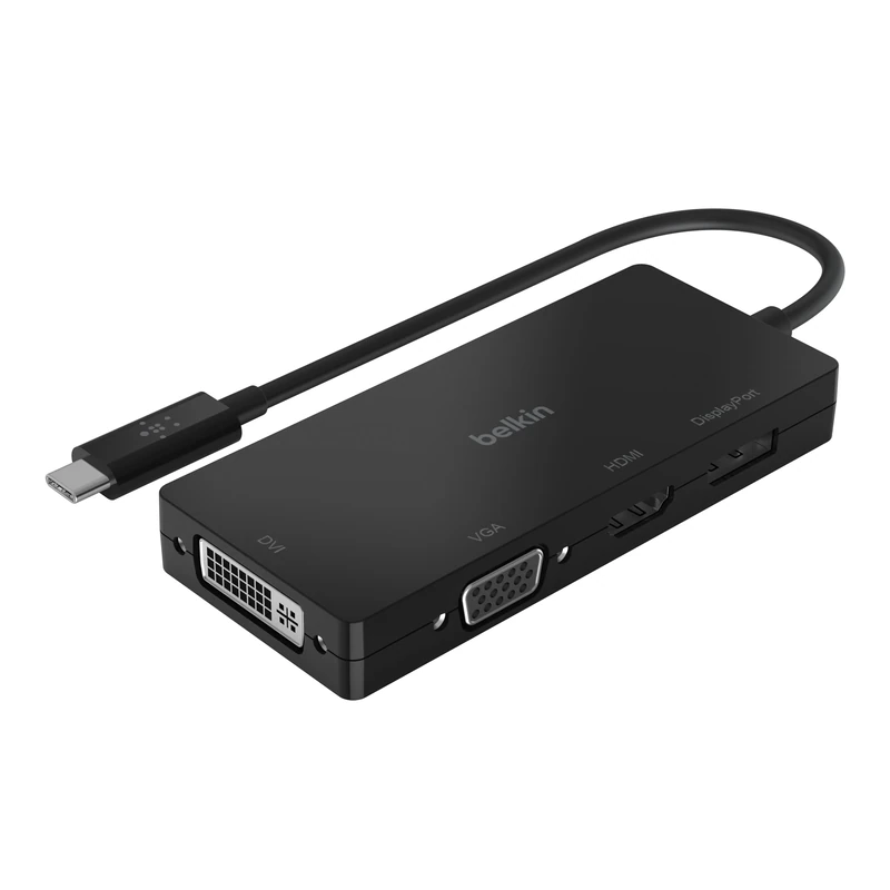 Belkin AVC003btBK USB-C TO HDMI/VGA/DP, Adapter