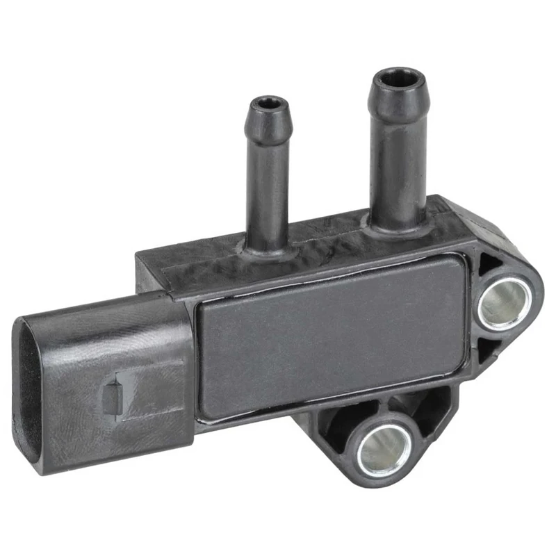 HELLA 6PP 009 409-361 Sensor, exhaust pressure - 3-pin connector - Bolted
