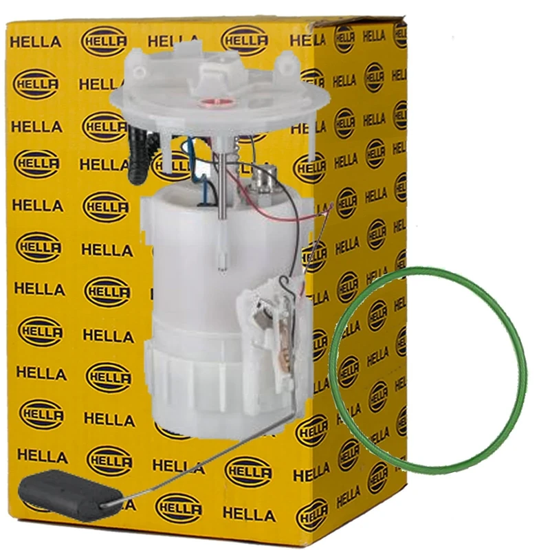 HELLA 8TF 358 106-861 Fuel Feed Unit - Electric - 4-pin connector - with seal/with fuel sender unit