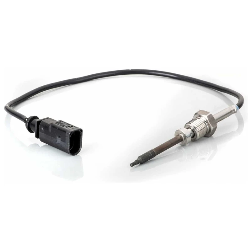 HELLA 6PT 014 495-131 Sensor, exhaust gas temperature - 2-pin connector - Bolted - Cable: 360mm