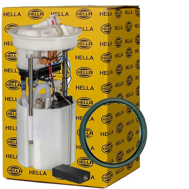 HELLA 8TF 358 146-151 Fuel Feed Unit - Electric - 4-pin connector - with seal/with fuel sender unit - with pressure regulator