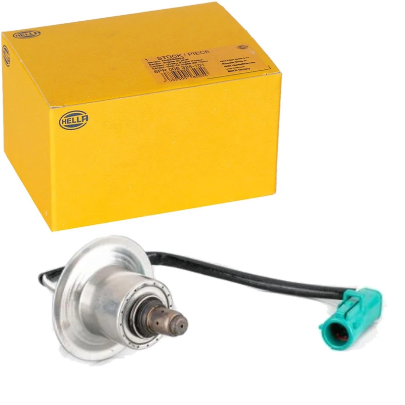 HELLA 6PA 358 103-251 Lambda Sensor - 4-pin connector - Cable: 30mm - with heat shield