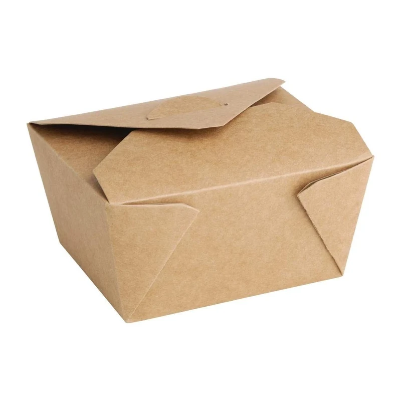 Fiesta Compostable Take Away Food Box - 600ml (Pack 400)