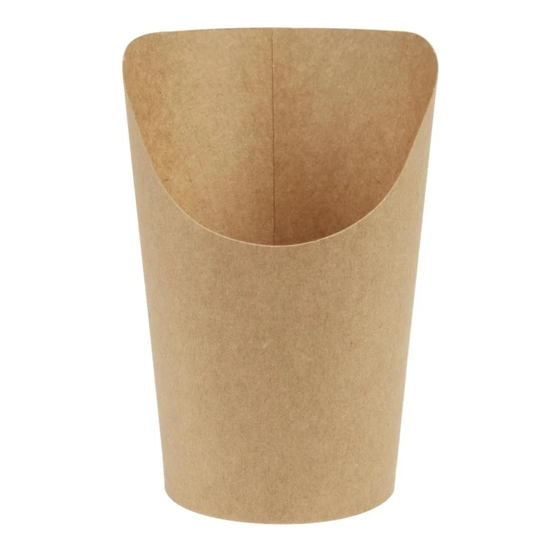 Colpac Paperboard Kraft Wrap Cup (Pack 1000) - Image 1