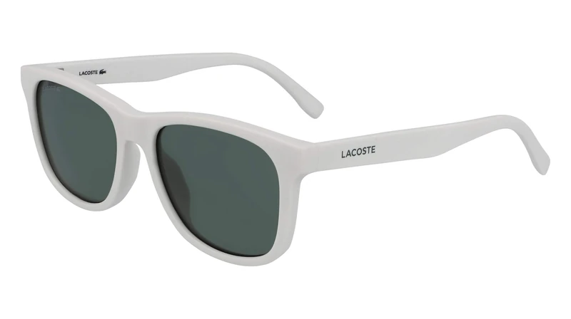 Lacoste Unisex WHITE Sunglasses for Men White - Image 1