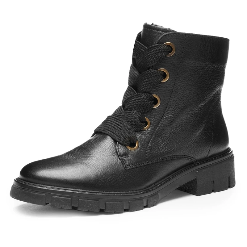ARA Women's 1223126 Chukka Biker Boot - Black, Size 4 UK - Image 1