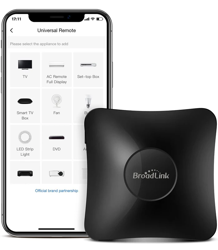 broadlink IR and RF Universal Remote Control - WiFi Smart Remote for Automation, TV, Curtain Motor, Air Conditioner, Fan, Works with Alexa, Google Assistant, IFTTT (RM4 Pro)