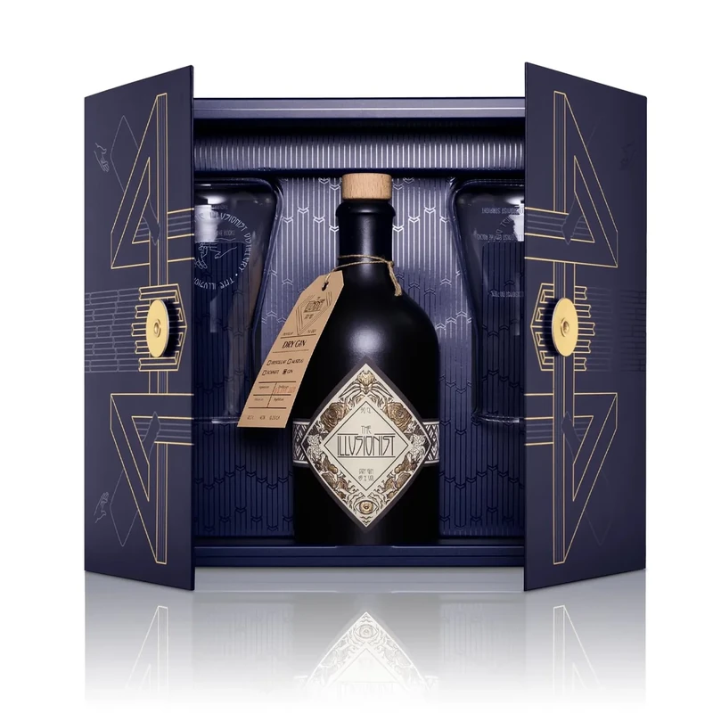 The Illusionist Distillery Dry Gin Mysterium Box - Gift Set