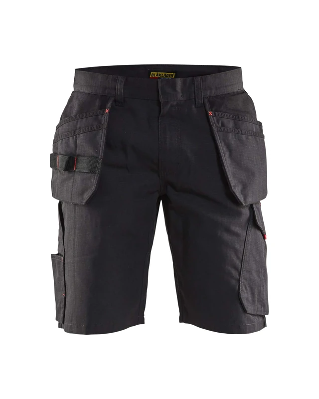 BLÅKLÄDER Service Shorts Men 32R Black/Red