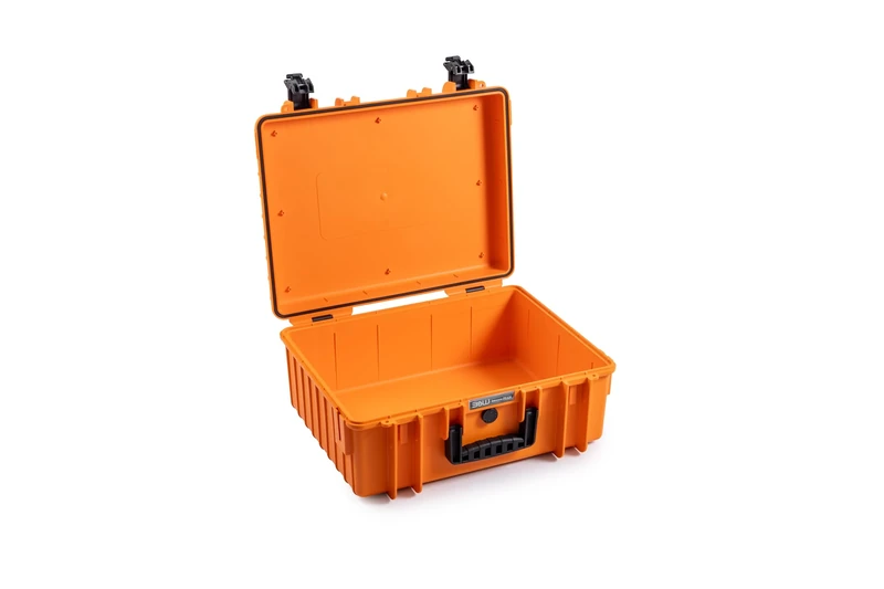 B&W International GmbH B&W Outdoor Cases, Orange, Typ 6000 - Innenmaß 47x35x20cm, Empty