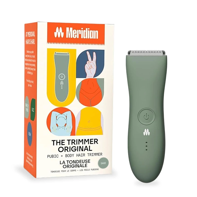 MERIDIAN The Trimmer Original - Waterproof Body Hair Trimmer