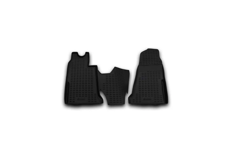 Element EXP.NLC.16.19.210 Premium Anti-Slip Rubber Car Mat Floor Mats Ford Transit Year 06-14 Black