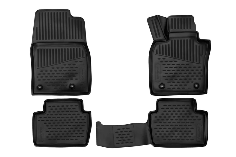 Element ELEMENT3D02125210k Premium Anti-Slip Rubber Floor Mats for 3 Years: 19 Black