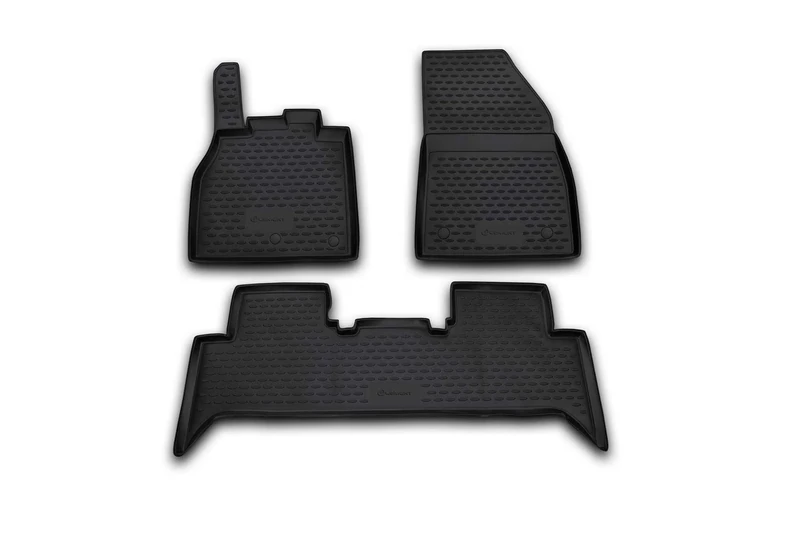 Element EXP.NLC.41.23.210k Custom-Fit Premium Non-Slip Rubber Car Mats Floor Mats for Dacia Scenic Year 09-16 Black