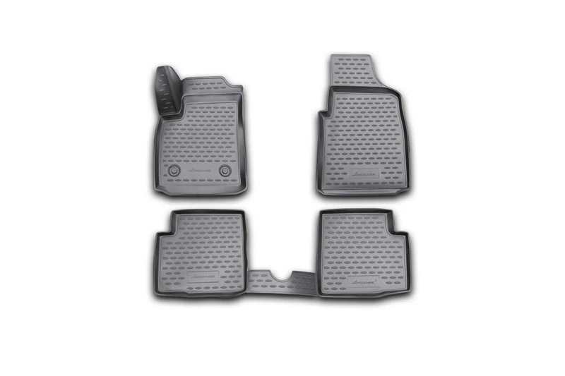 Element EXP.NLC.3D.16.37.210k Premium Anti-Slip Rubber Floor Mats Ford KA Year 08-20 Black