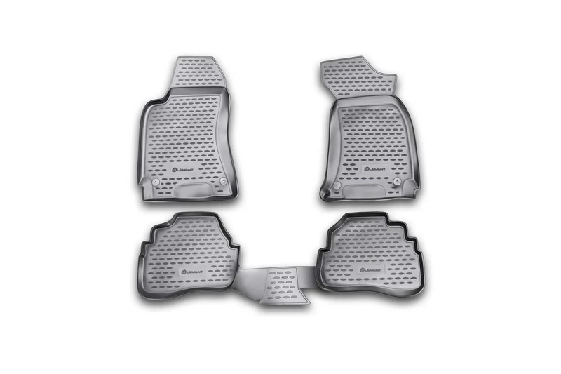 Element EXP.NLC.51.09.210k Premium Anti-Slip Rubber Floor Mats for B5 Saloon + Variant 3B 3BG B Year 96-05 Black