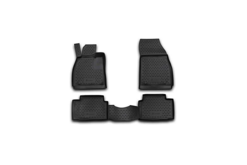 Element EXP.NLC.37.22.210k Premium Anti-Slip Rubber Car Mats for Opel Insignia A G09 Year 08-17 Black Fit - Image 1