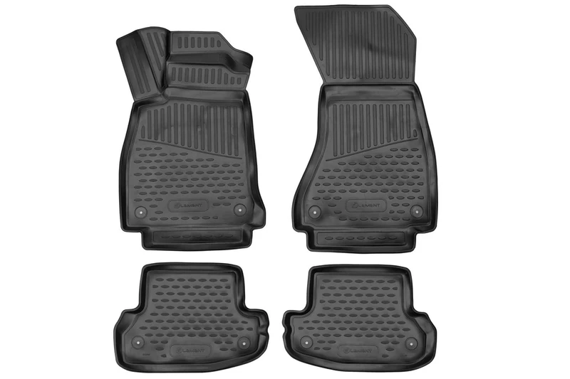 Element EXP.ELEMENT3D02340210k Premium Anti-Slip Rubber Floor Mats Audi A5 Year: 16-20, Black, Fit