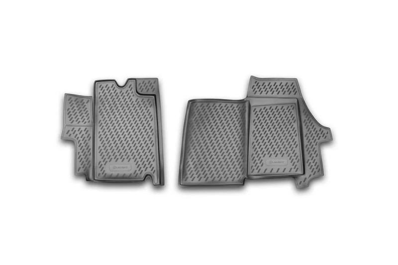 Element EXP.CARCRN00029 Custom-fit Premium Anti-Slip Rubber Floor Mats for Citroen Jumper Year 09-20 Black