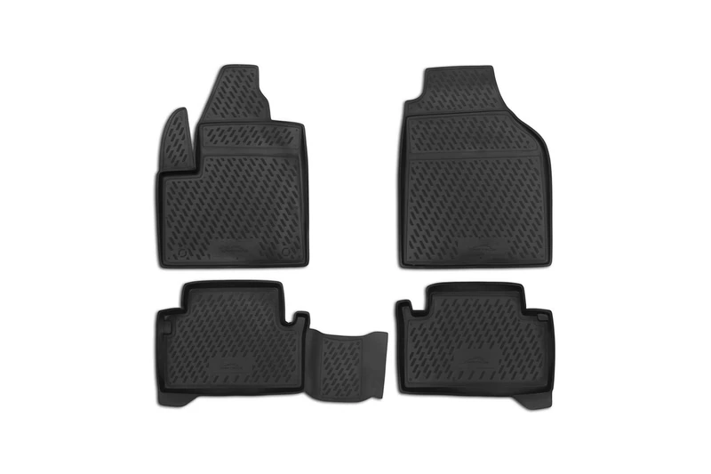 Element Custom Fit Premium Non-Slip Rubber Floor Mats for Ford Tourneo