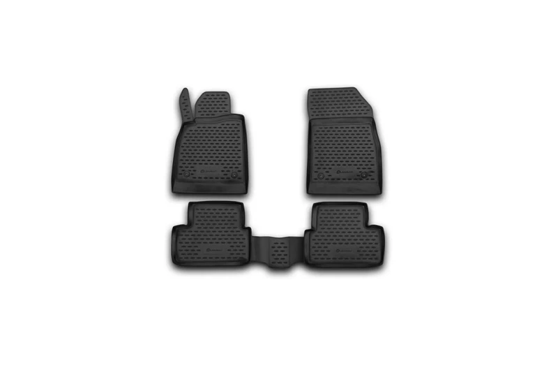 Element 3D Rubber Mat Set Suitable for Opel Astra J 2009-2018 5 Doors 100% Car Floor Mats, Robust Universal Car Floor Mat Car Rubber Mats