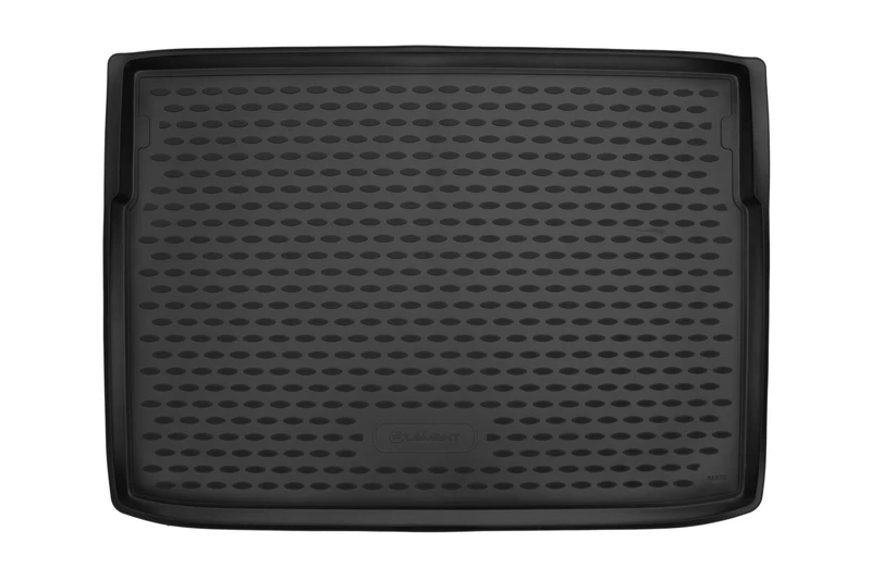 Element EXP.ELEMENT0197212 Tailored Custom Fit Rubber Boot Liner Protector Mat for Vauxhall Crossland X 2017+ Estate Upper Trunk, Black, passform