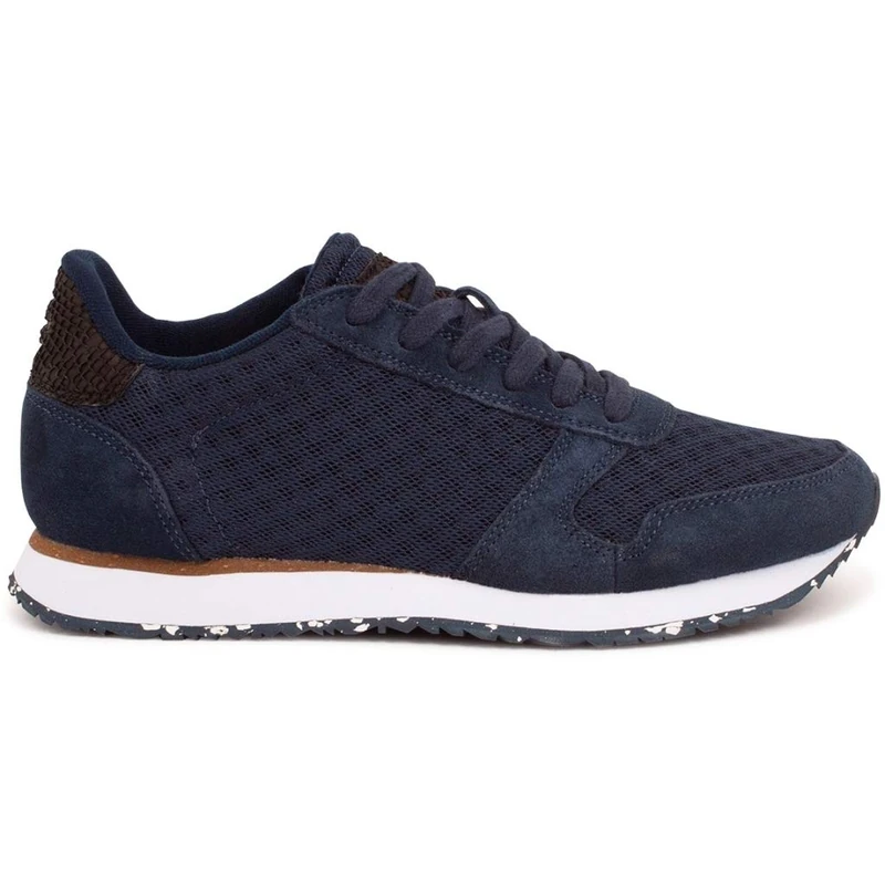 Woden Ydun Suede Mesh II Trainers, 010 Navy, 8 UK
