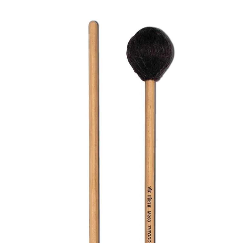 Vic FIrth - Signature Series Marimba Mallets - M283 - Theodor Milkov Marimba - Medium - Black