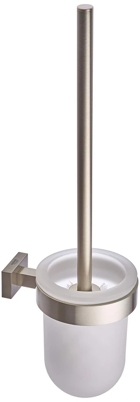 GROHE Essentials Cube Toilet Brush Set In Chic Supersteel Finish – A Clean Affair 40513DC1