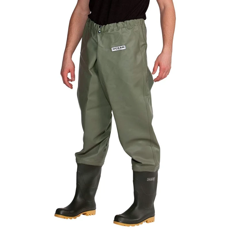 Ocean abeko Unisex Adult Classic Fencing Jackets, Light Olive, 44