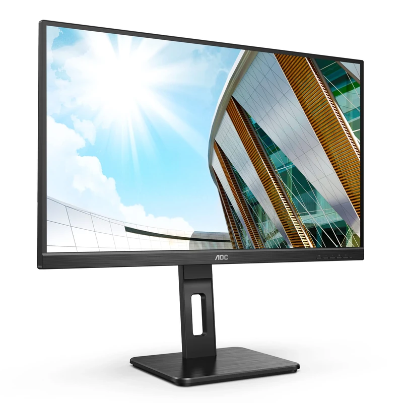 AOC Q27P2Q 27" QHD Monitor - 75Hz IPS, USB Hub, Speakers, Height Adjust