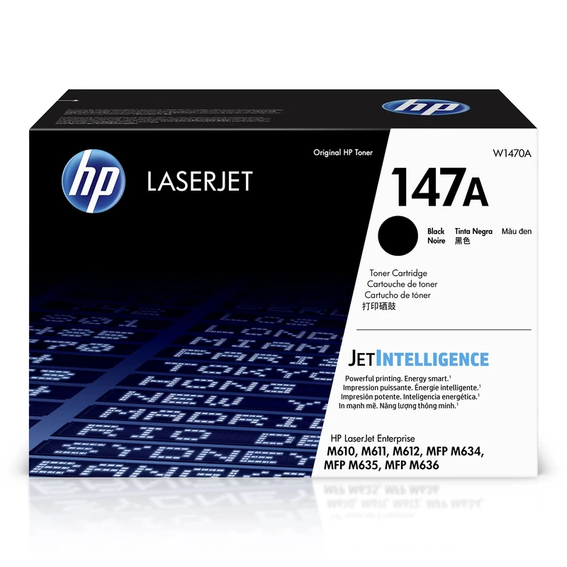 HP W1470A 147A Original LaserJet Toner Cartridge, Black, Single Pack