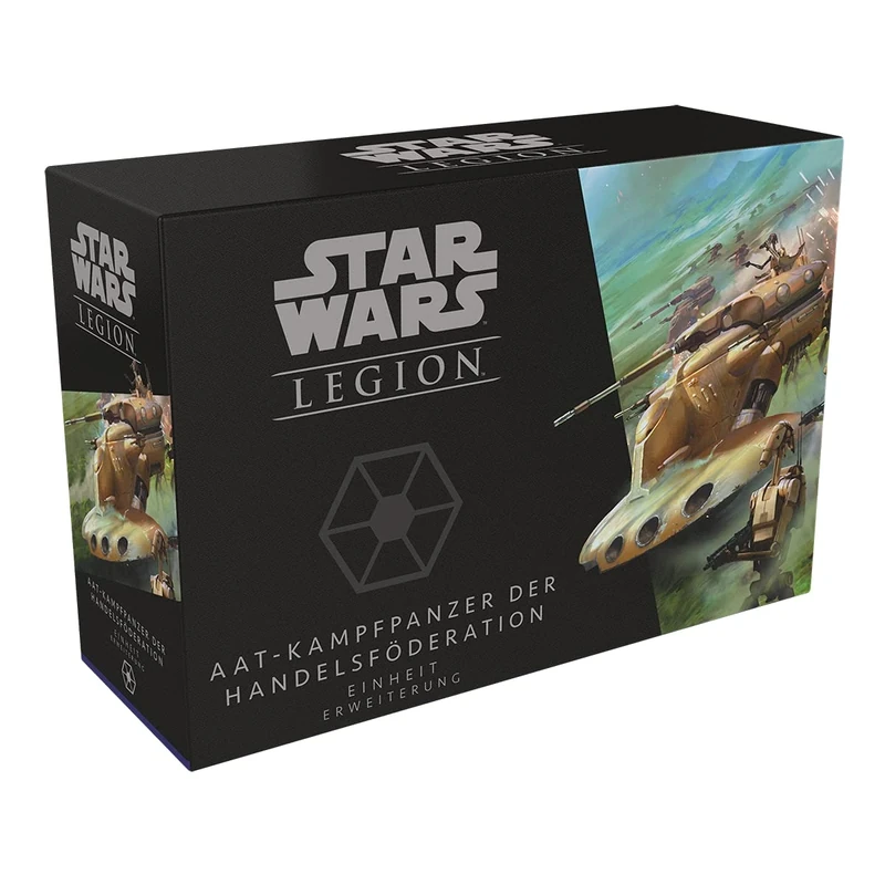 Atomic Mass Games, Star Wars: Legion - AAT Commerce Federation Battle Tank Expansion, Tabletop, 2 Players, Ages 14+, 120-180 Minutes, German, Multicoloured, Multicoloured