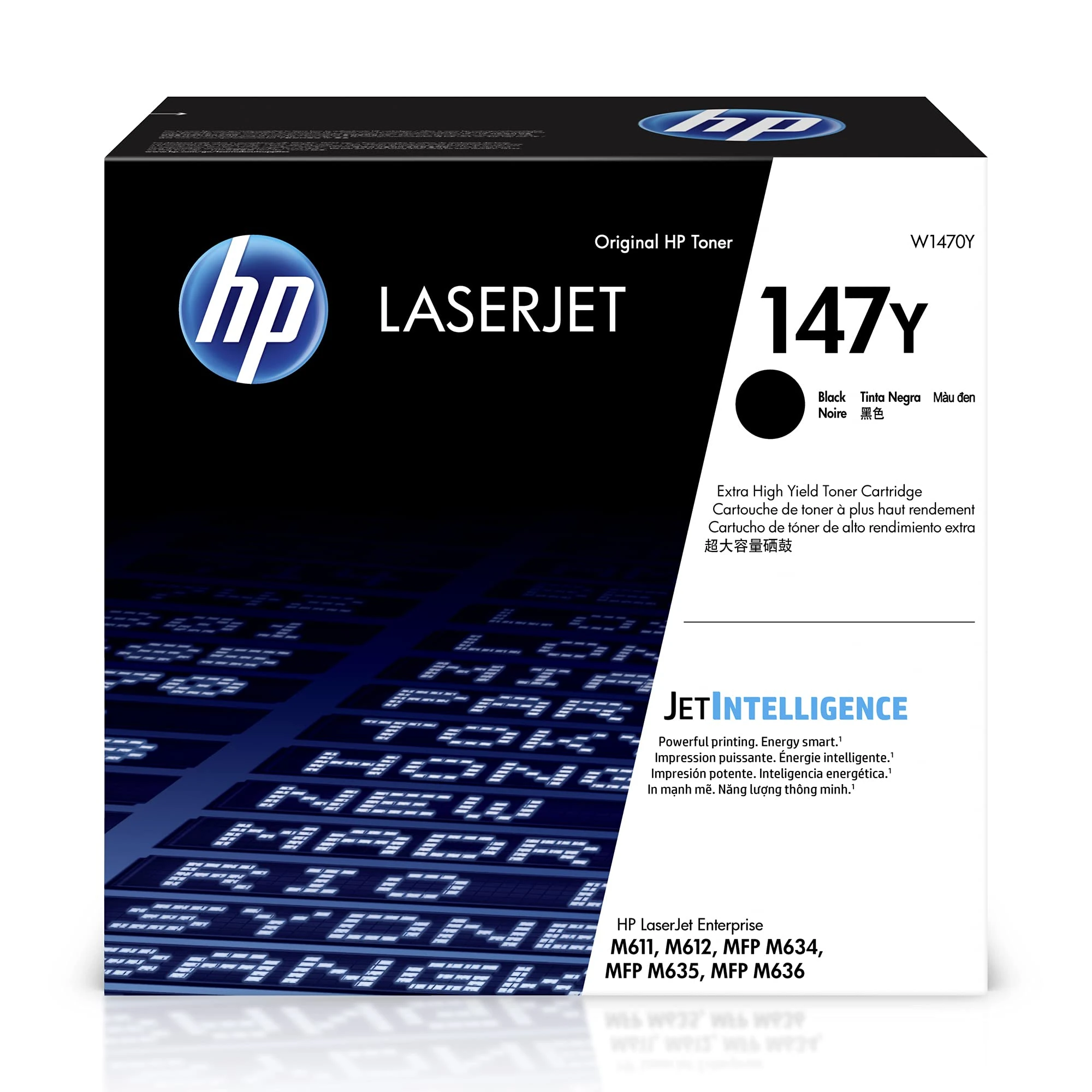 HP W1470Y 147Y Extra High Yield Original LaserJet Toner Cartridge, Black, Single Pack