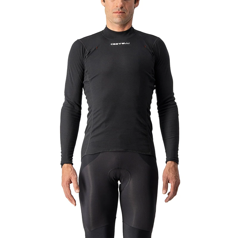 CASTELLI 4514531-010 FLANDERS WARM LS Sweatshirt Men's BLACK Size L