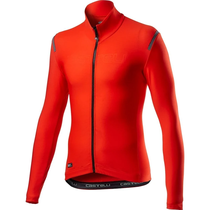 CASTELLI All Nano ROS Jersey, Mens, tee Shirt, 4520515, Fiery Red, S