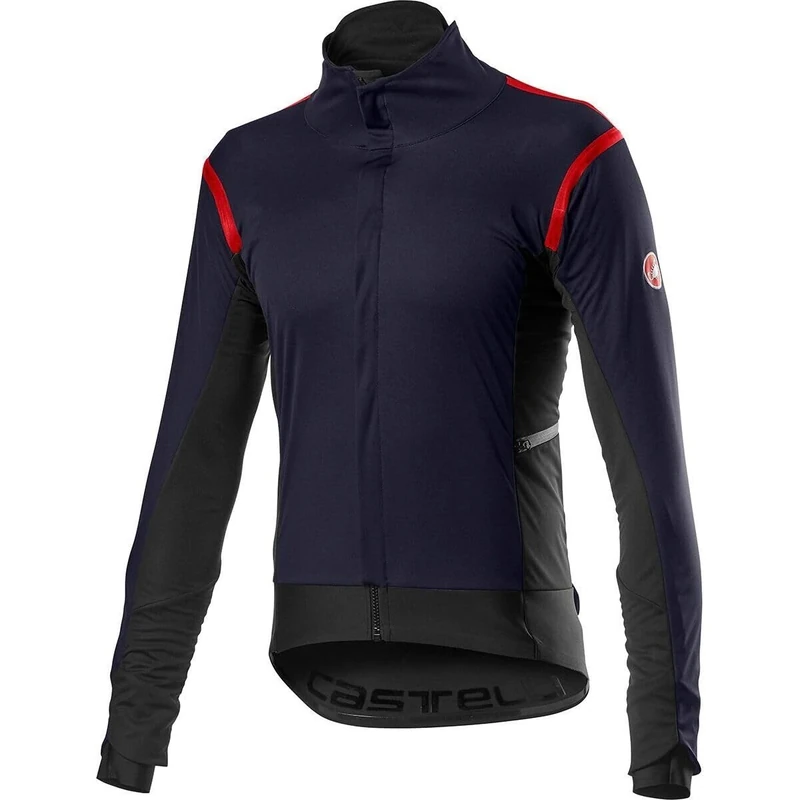 CASTELLI Alpha Ros 2 Jacket, Men's Sports Jacket, mens, 4520502, Savile Blue, L
