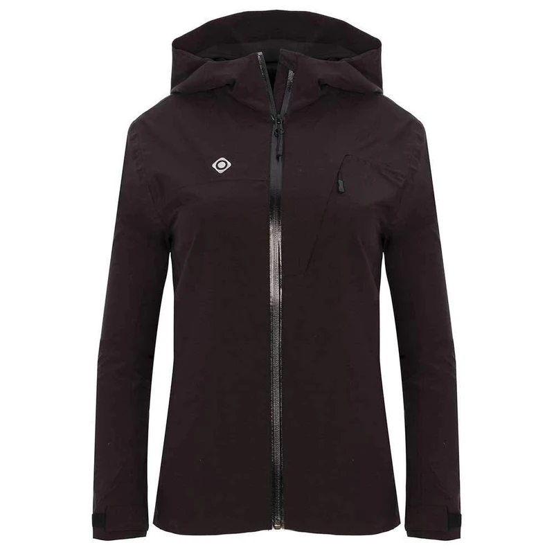 Izas Geneva Waterproof Jacket, Women, womens, 8434076512860, Black, S
