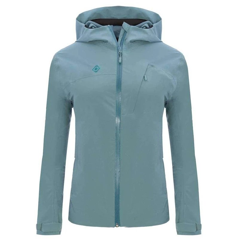 Izas Geneva Waterproof Jacket, Women, womens, 8434076512990, light blue, XL - Image 1