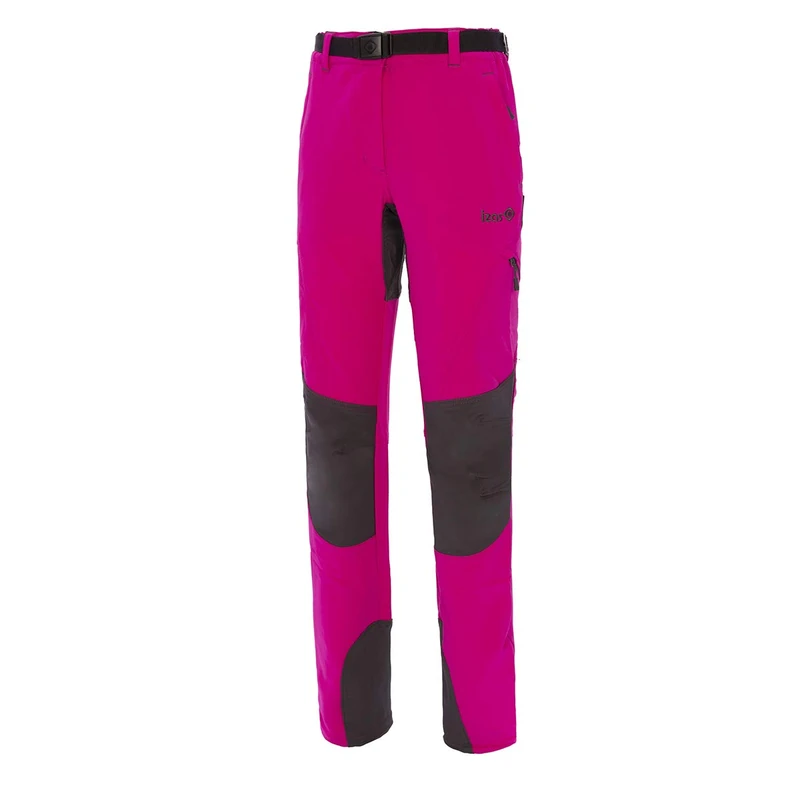 Izas GERD Trekking Trousers, Women, womens, 8434076618159, Fuchsia/Dark Grey, L