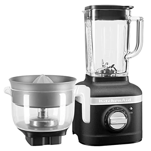 KitchenAid Artisan Cast Iron Black K400 Blender with Citrus Press