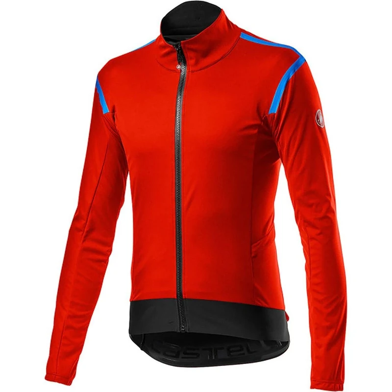 CASTELLI 4520554-656 ALPHA RoS 2 W L. JKT Women's Jacket Fiery Red/Black-Celeste S