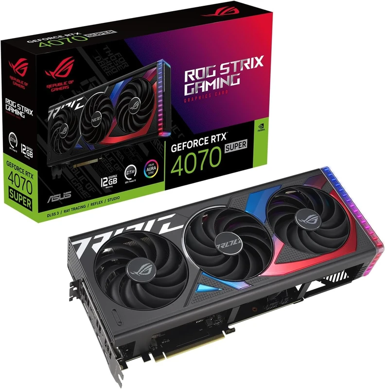 ASUS ROG-STRIX-RTX4070 SUPER-12G-GAMING